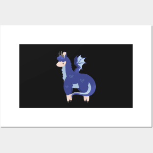 Dragon Llama Posters and Art